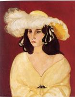 Matisse, Henri Emile Benoit - the white plumes